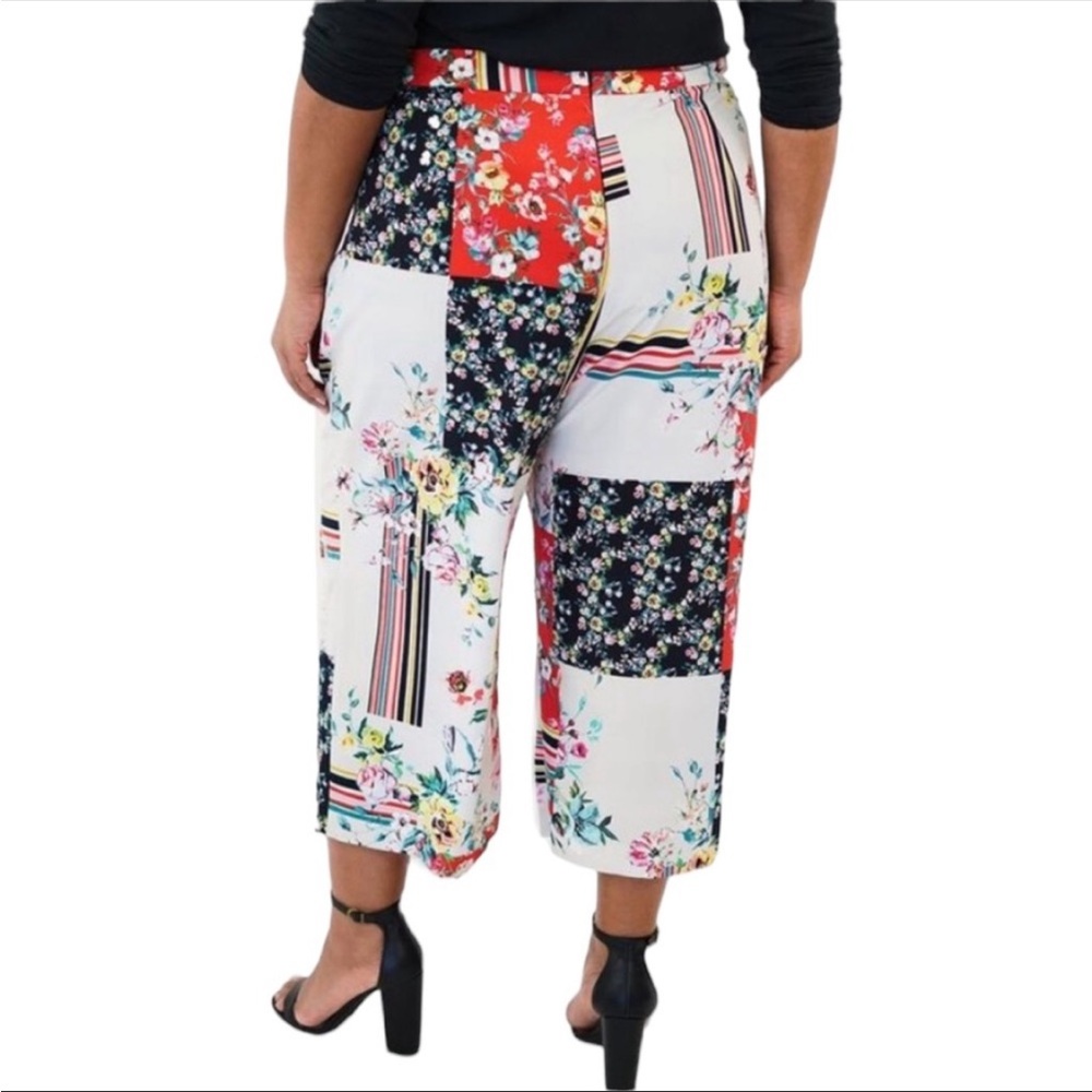 Matching patchwork pant set plus size - Picture 3 of 3